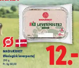 Lidl Økologisk leverpostej tilbud
