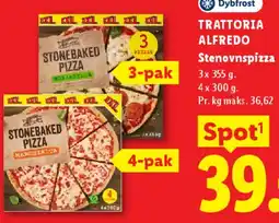 Lidl TRATTORIA ALFREDO Stenovnspizza (3-pak) tilbud