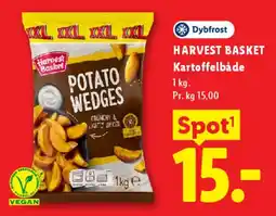 Lidl HARVEST BASKET Kartoffelbåde / Potato Wedges tilbud