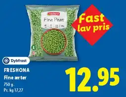 Lidl Fine ærter tilbud