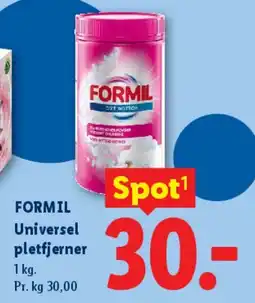 Lidl FORMIL Universal pletfjerner tilbud