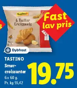 Lidl Tastino - smør-croissant tilbud