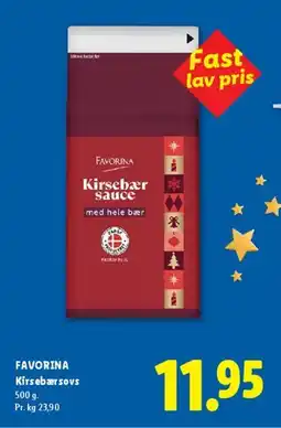 Lidl Kirsebær sauce tilbud