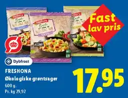 Lidl Økologiske grøntsager tilbud
