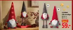 Lidl LED-nissefigur (LED gnome figure) tilbud