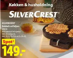 Lidl Dobbelt vaffeljern tilbud