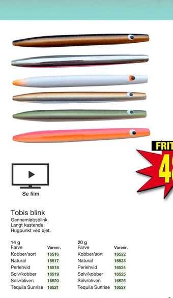 Harald Nyborg Tobis blink tilbud