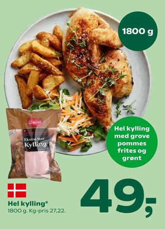 Coop 365 Hel kylling tilbud
