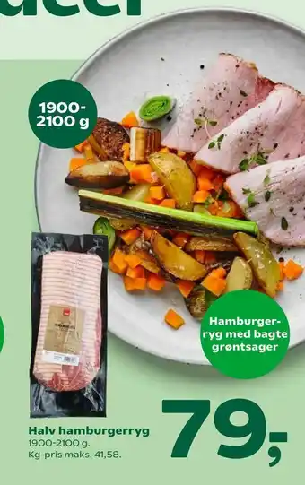 Coop 365 Halv hamburgerryg tilbud