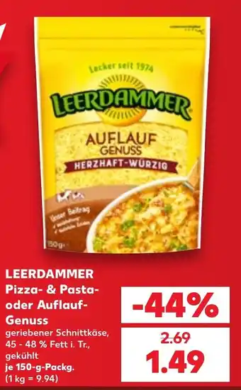 Leerdammer Pizza- & Pasta- oder Auflauf-Genuss