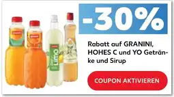 Kaufland DE Granini, Hohes C und Yo Getränke und Sirup tilbud