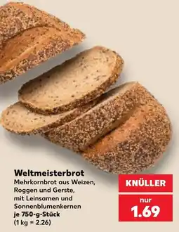 Kaufland DE Knüller Weltmeisterbrot tilbud