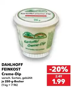 Kaufland DE Dahlhoff Feinkost Creme-Dip tilbud