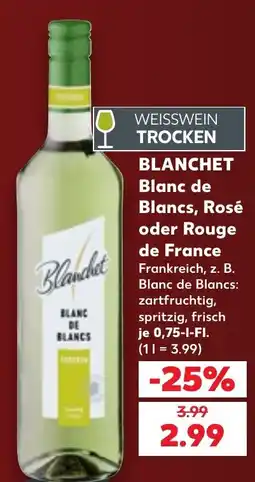 Kaufland DE Blanchet Blanc de Blancs tilbud