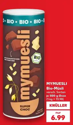 Kaufland DE Mymuesli Bio-Müsli tilbud