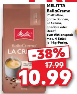 Kaufland DE Melitta BellaCrema tilbud