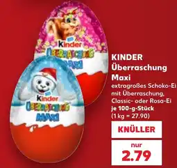 Kaufland DE Kinder Überraschung Maxi tilbud