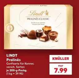 Kaufland DE Lindt Pralinés tilbud