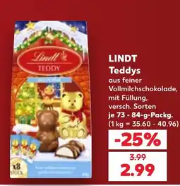 Kaufland DE Lindt Teddys tilbud