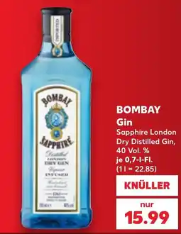 Kaufland DE Bombay Sapphire Gin tilbud