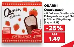 Kaufland DE Quarki Quarksnack tilbud