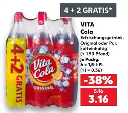 Kaufland DE Vita Cola Original tilbud