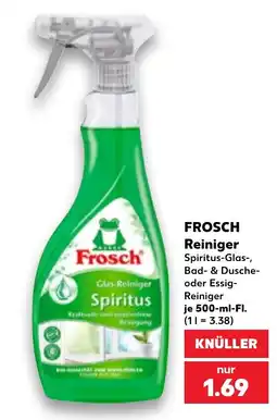 Kaufland DE Frosch Spiritus tilbud