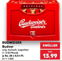 Kaufland DE Budweiser Budvar tilbud