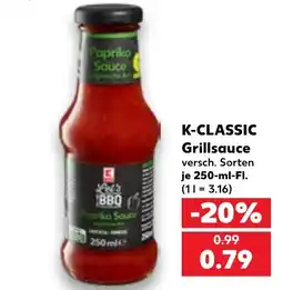 Kaufland DE K-classic Grillsauce Paprika tilbud