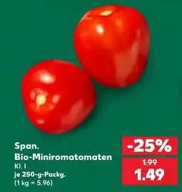 Kaufland DE Span. Bio-Miniromatomen tilbud