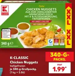 Kaufland DE K-Classic Chicken Nuggets tilbud