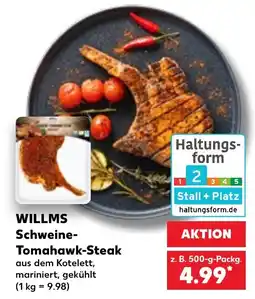 Kaufland DE Willms Schweine-Tomahawk-Steak tilbud