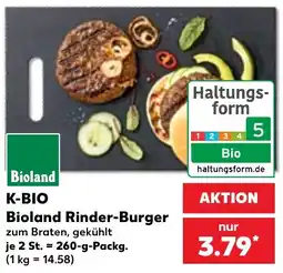 Kaufland DE Bioland Rinder-Burger tilbud