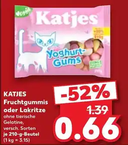 Kaufland DE Katjes Fruchtgummis tilbud