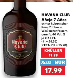 Kaufland DE Havana Club Añejo 7 Años tilbud