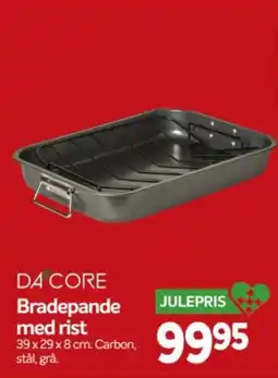 Din Isenkræmmer Da Core Bradepande med rist tilbud