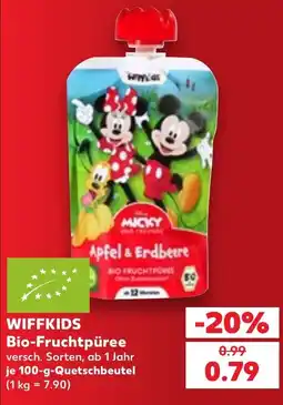 Kaufland DE Wiffkids Bio-Fruchtpüree tilbud