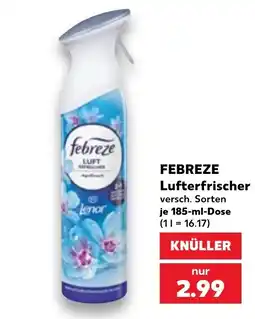 Kaufland DE Febreze Luftfrischer tilbud