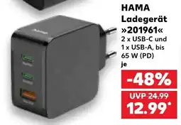 Kaufland DE Hama Ladegerät »201961« tilbud