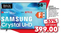 Kaufland DE Samsung Crystal UHD tilbud