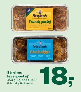 Coop 365 Stryhns leverpostej tilbud