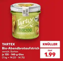 Kaufland DE Tartex Bio-Abendbrotaufstrich tilbud