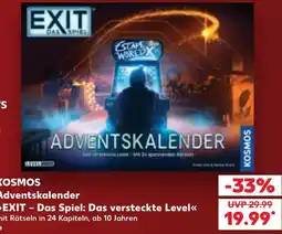 Kaufland DE Kosmos Adventskalender EXIT - Das Spiel: Das versteckte Level tilbud