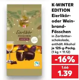 Kaufland DE K-Winter Edition Eierlikör-Fässchen tilbud