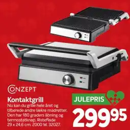 Din Isenkræmmer Conzept Kontaktgrill tilbud