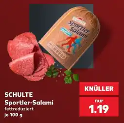 Kaufland DE Schulte Sportler-Salami tilbud