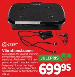 Din Isenkræmmer Conzept Vibrationstræner tilbud