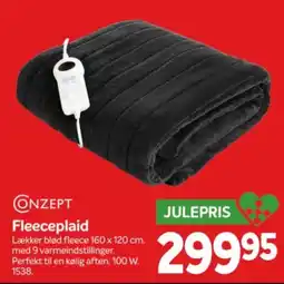 Din Isenkræmmer Conzept Fleeceplaid tilbud