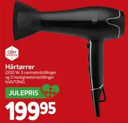 Din Isenkræmmer Obh Nordica hårtørrer tilbud
