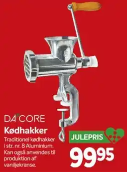 Din Isenkræmmer Da Core Kødhakker tilbud